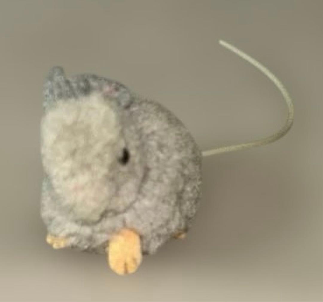 シュタイフ ポンポン ネズミ ヌイグルミ ミニチュア