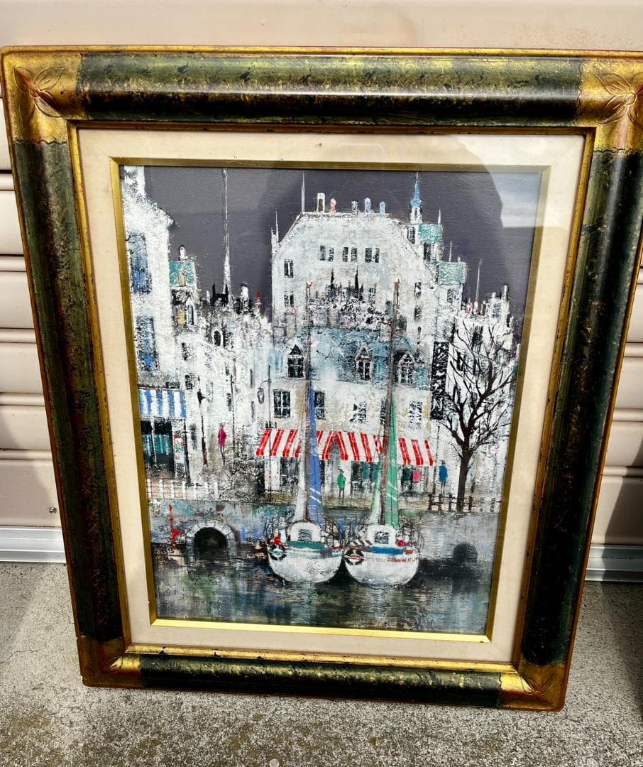 【真作】大塚健二　作品3点セット 油彩 油絵 風景 三軌評議員 三軌会賞