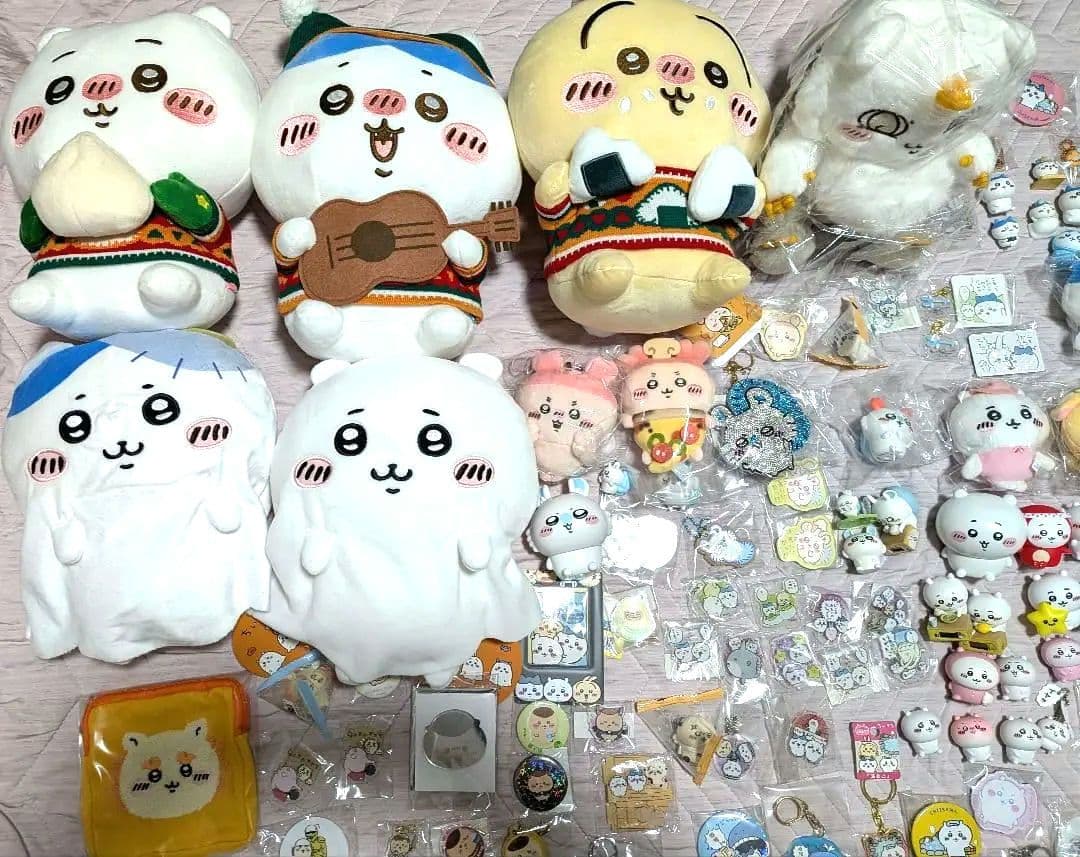 【大量お買い得！】ちいかわ　ハチワレ　うさぎ　モモンガ　まとめ売り150点以上