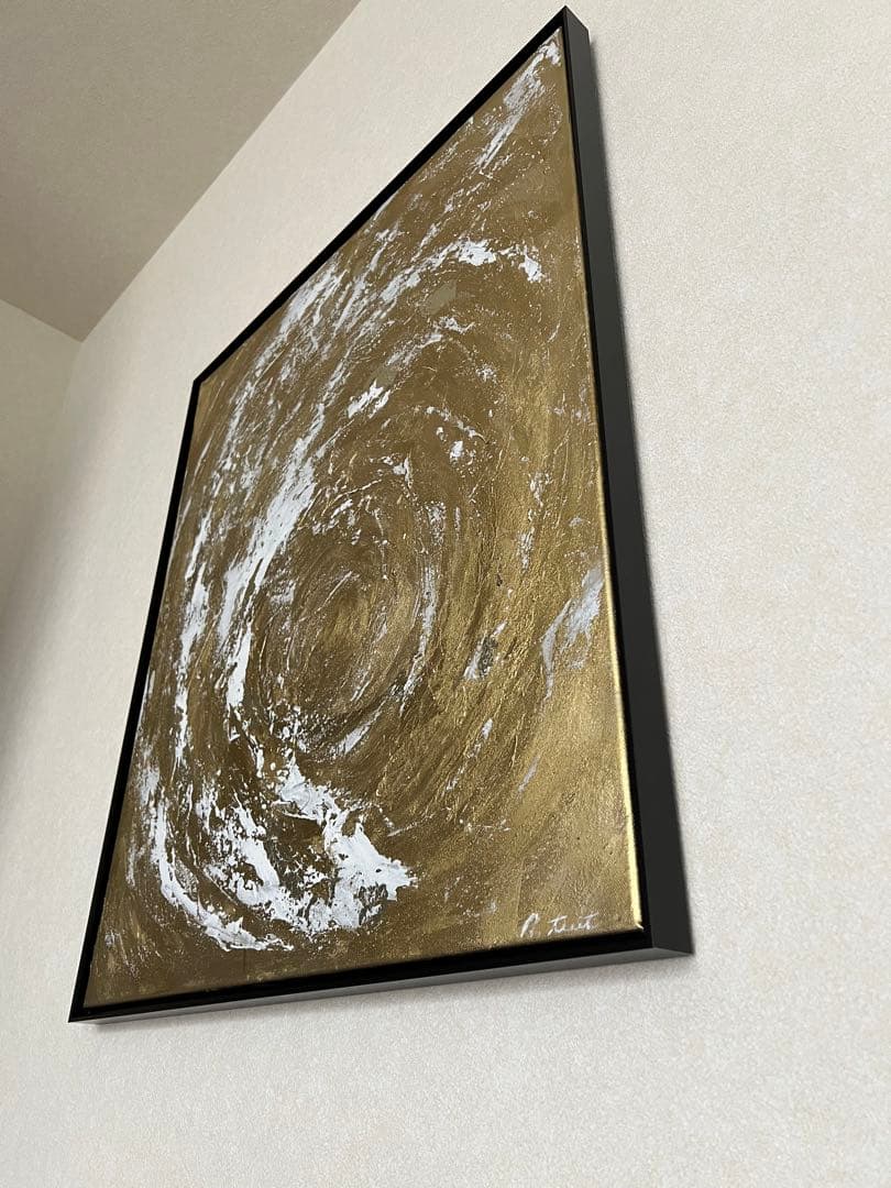 応接間掛画 原画/和風/禅/絵画/アート/抽象画/モダン/ホテル/金運