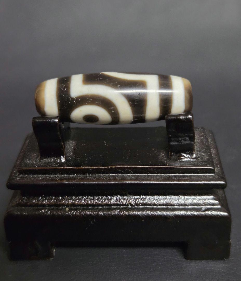 082　天珠　正統派　二眼天珠　dzibeads！