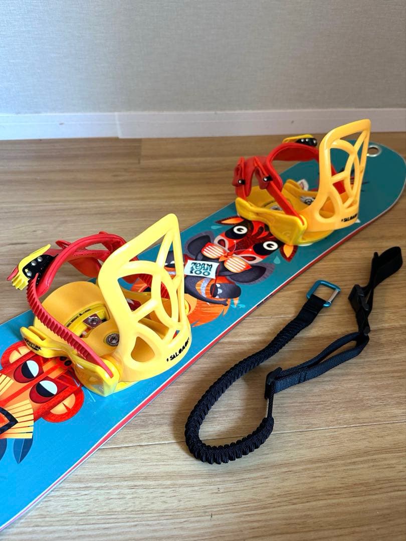 SALOMON TEAM 100 サロモン チーム キッズ スノーボード セット