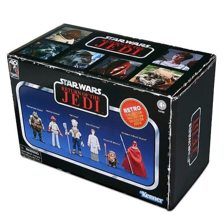 スターウォーズ レトロ コレクション ジェダイの帰還 6体マルチパック