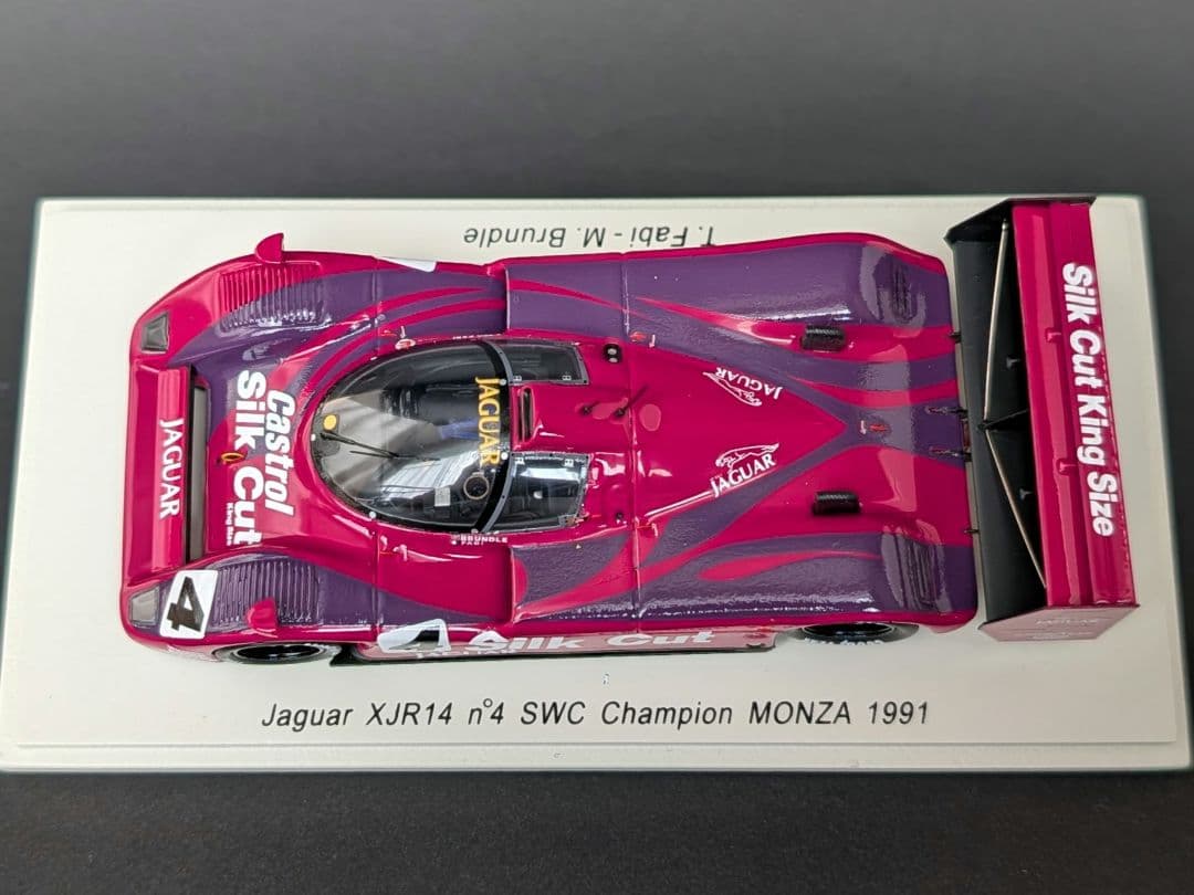 ロム特注 1/43 Jaguar XJR14 SWC MONZA 1991 優勝