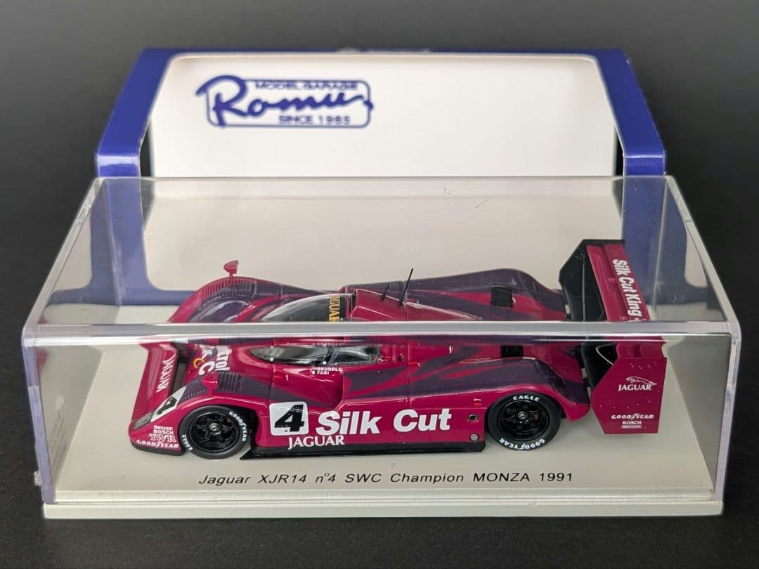 ロム特注 1/43 Jaguar XJR14 SWC MONZA 1991 優勝