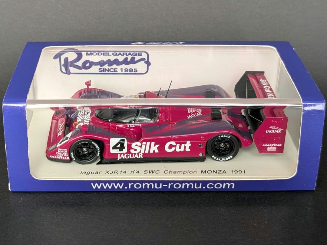 ロム特注 1/43 Jaguar XJR14 SWC MONZA 1991 優勝
