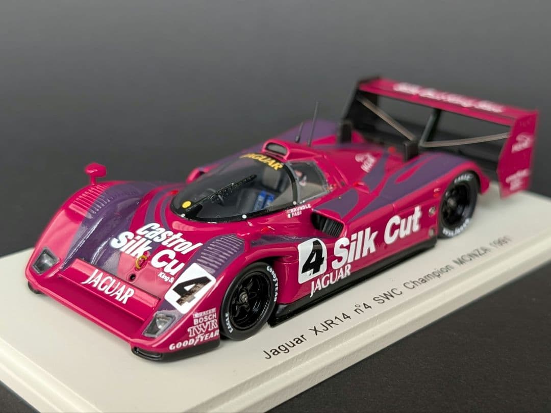 ロム特注 1/43 Jaguar XJR14 SWC MONZA 1991 優勝