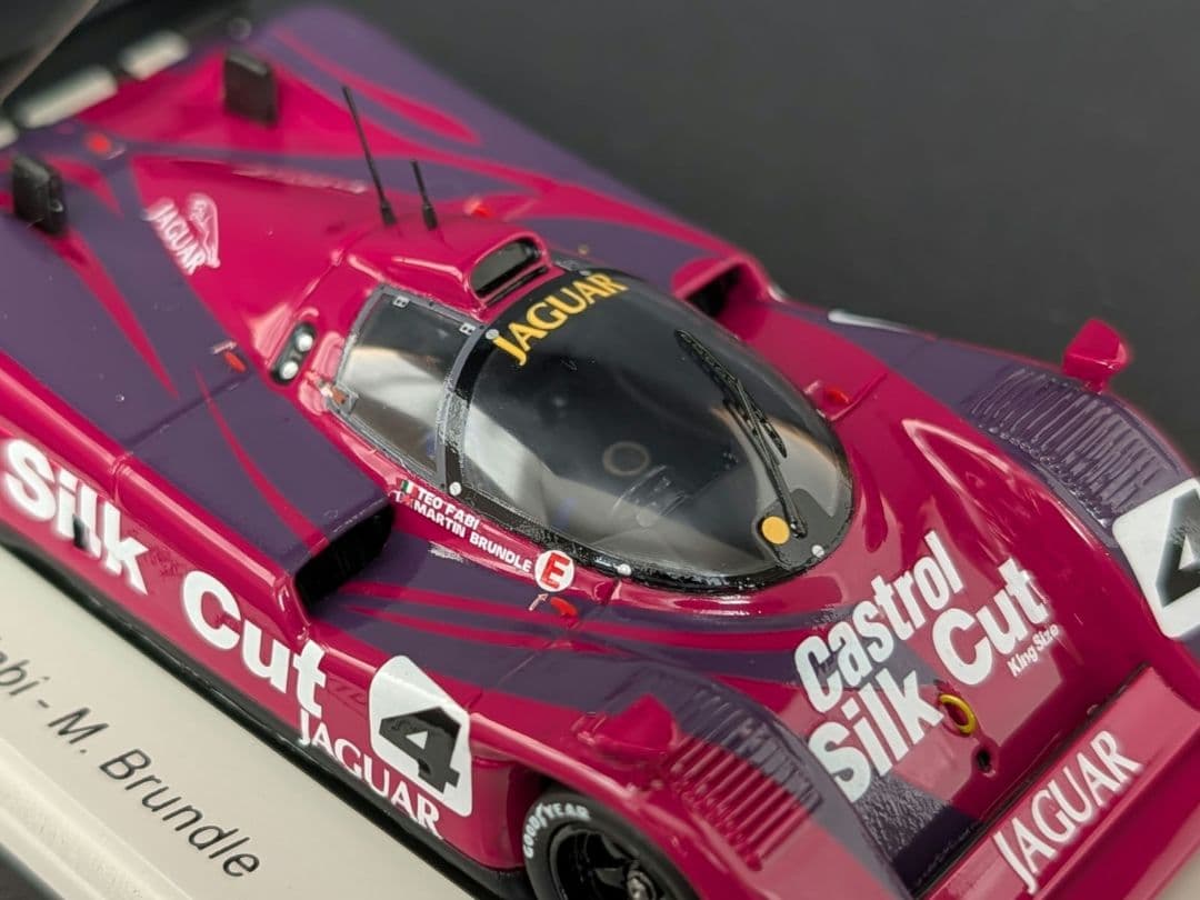 ロム特注 1/43 Jaguar XJR14 SWC MONZA 1991 優勝