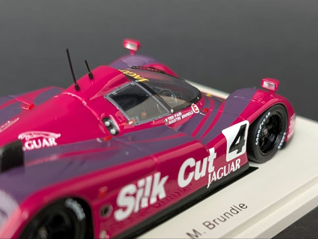 ロム特注 1/43 Jaguar XJR14 SWC MONZA 1991 優勝
