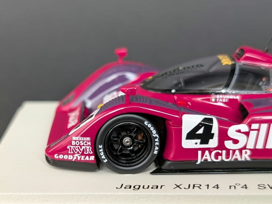 ロム特注 1/43 Jaguar XJR14 SWC MONZA 1991 優勝