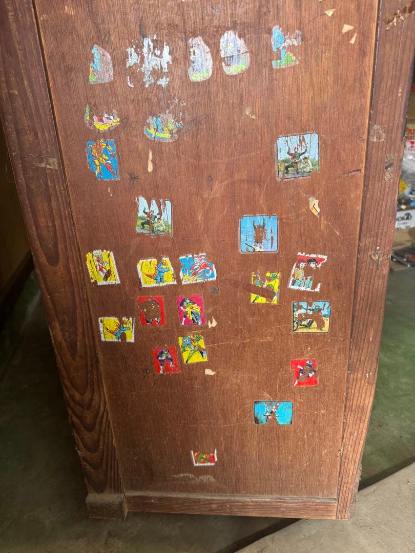 昭和レトロ 二段商品棚 ショーケース 引き取り限定