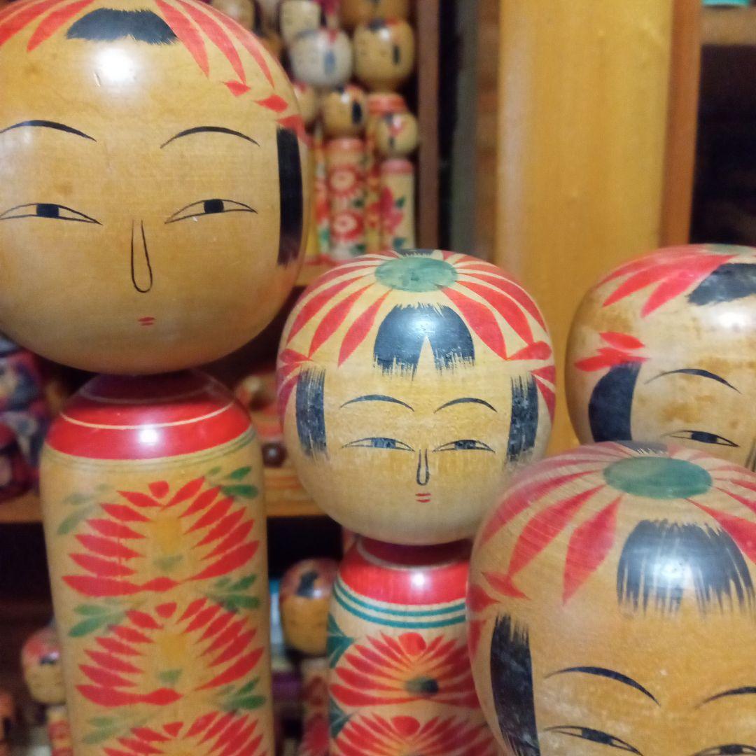 e6伝統こけし！　斎藤松助　4本