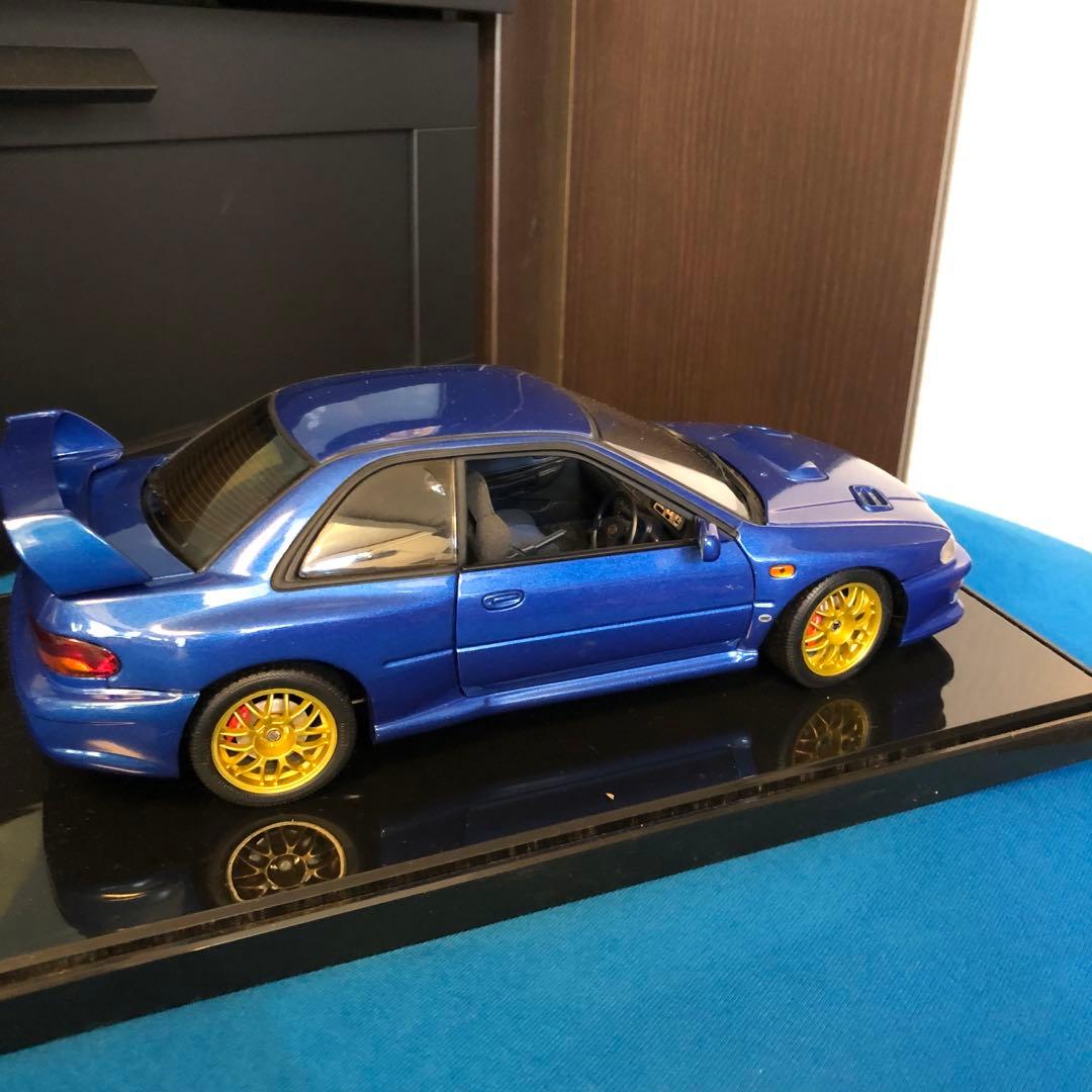 レア　オートアート スバル インプレッサ22B 1/18
