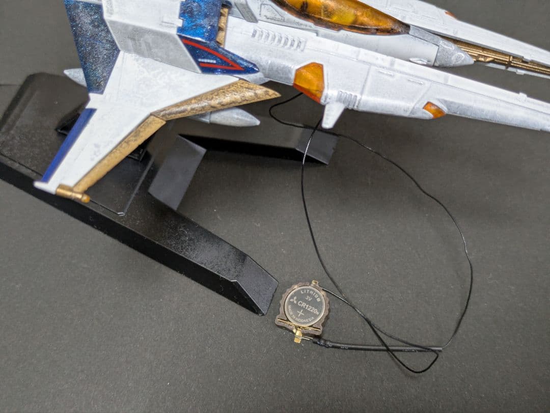 完成品　ビックバイパー　コックピット点灯　塗装済　グラディウス　GRADIUS