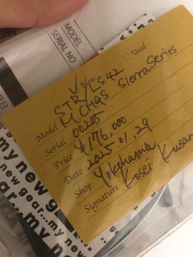 STR LS42 4弦ベース 24フレット　アクティブ