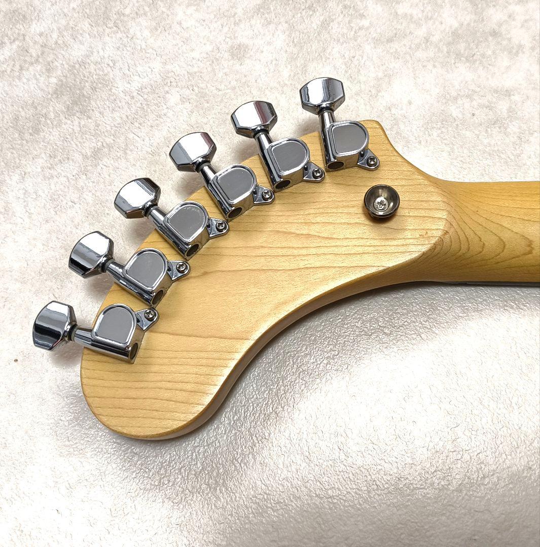 【美品】ZO-3 ライトブルー アンプ内蔵ミニギター 専用ケース付 ぞーさん