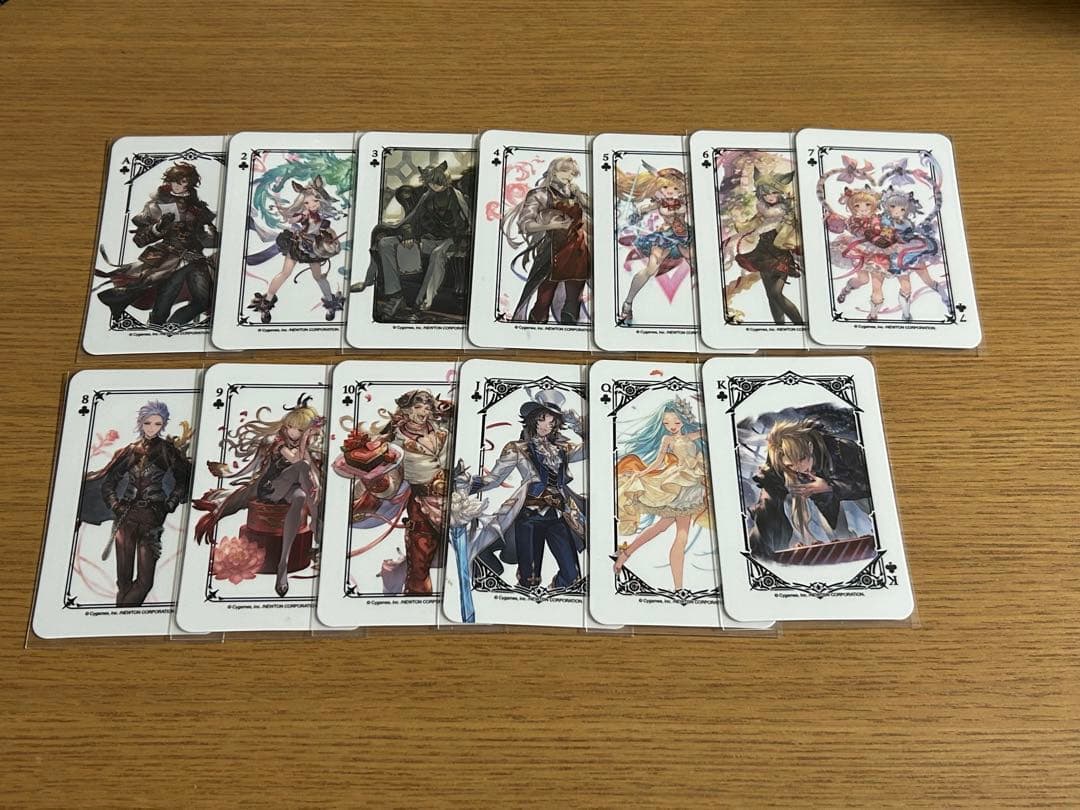 グラブル　グラサイキッチン　特典　トランプ　4周年　コンプ　コンプセット