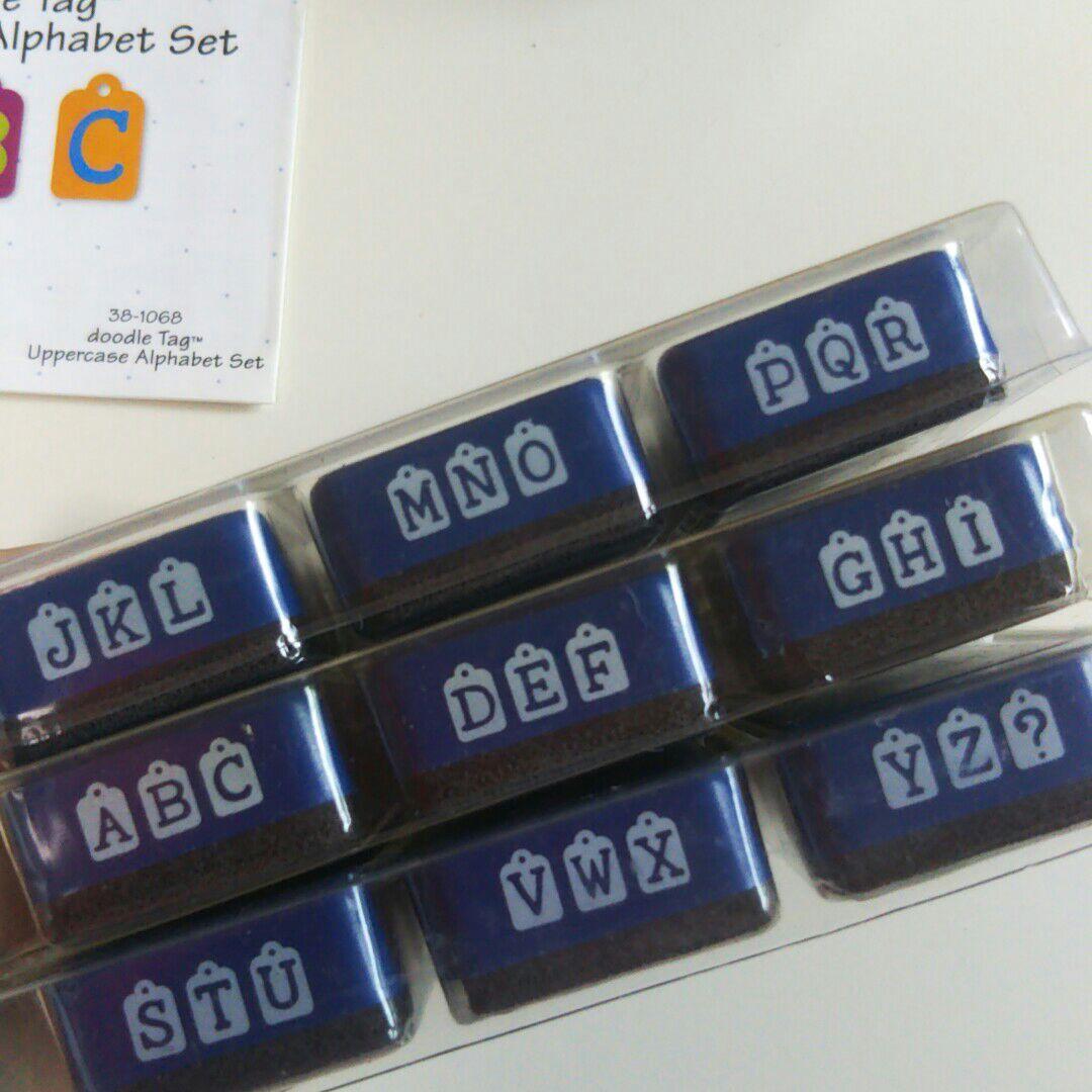 シジックス アルファベット ダイ タグ doodle tag 大文字
