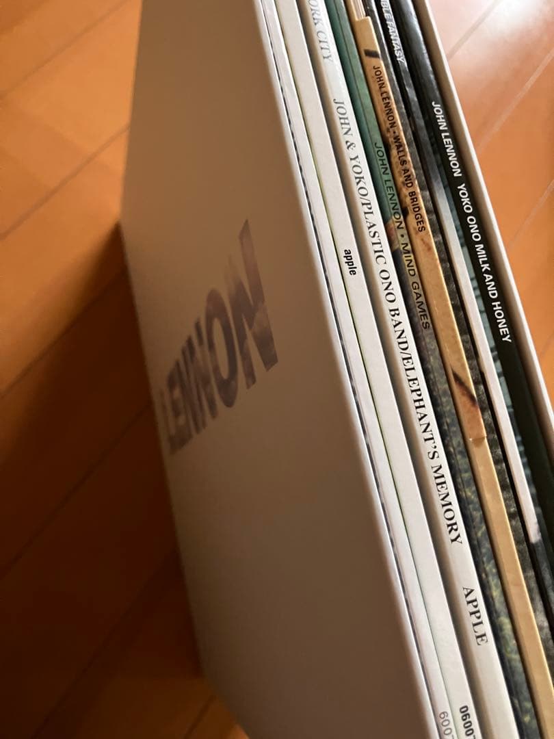 【希少】ジョンレノン レコード リマスターBOX BEATLES LENNON