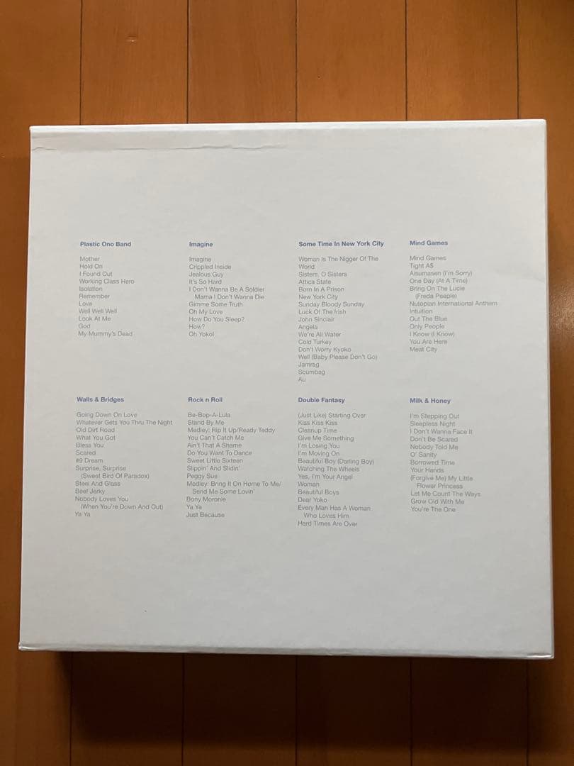 【希少】ジョンレノン レコード リマスターBOX BEATLES LENNON