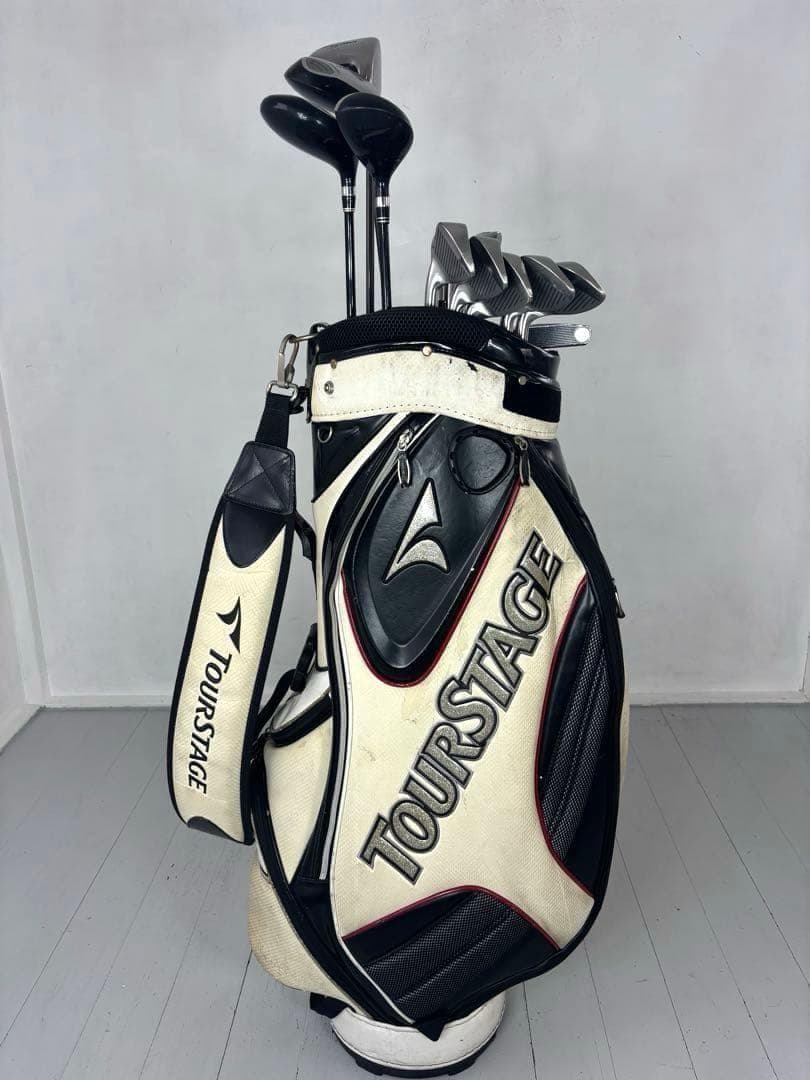 本格派 メンズゴルフクラブ 14本 フルセット ゴルフセット ツアーステージ