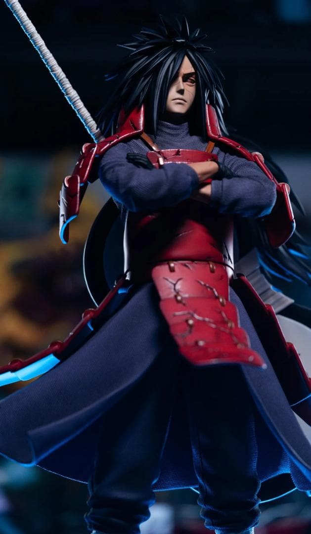 ナルト 疾風伝 うちはマダラ ガレージキット 塗装済み完成品 フィギュア