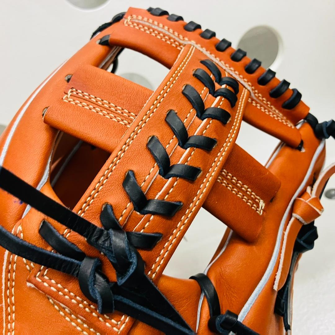 ウィルソン　WBW102898　硬式　内野手用　DL型　高校野球対応　仕上げ加工