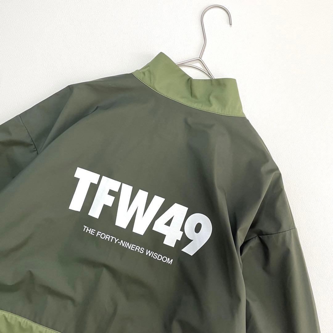 6487 TFW49 ジップアップジャケット　レインウェア　ナイロン