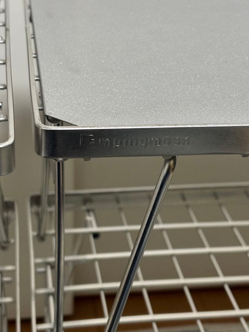 フィールドラック　ステンレス　天板　収納バッグ　キャンピングムーン　ユニフレーム