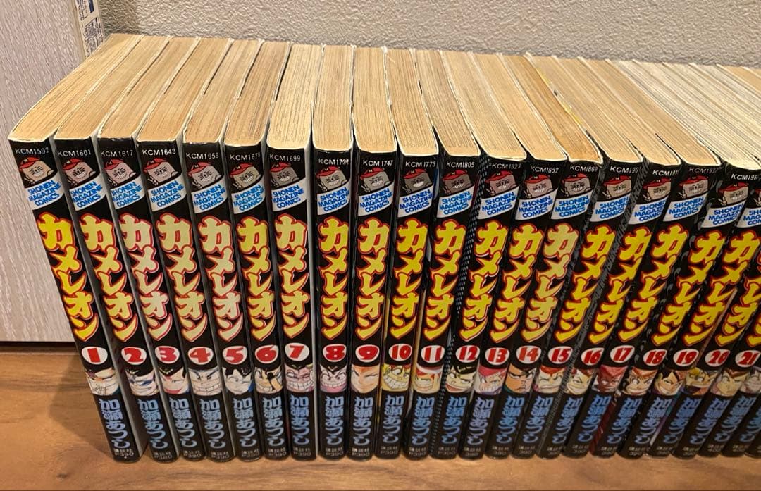 カメレオン 全47巻セット　講談社 週刊マガジンKC 加瀬あつし