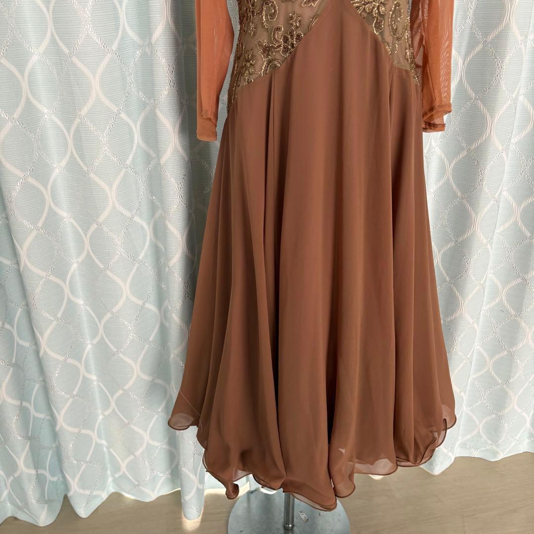 【大きいサイズLL】社交ダンスドレス 舞台衣装 ステージ衣装