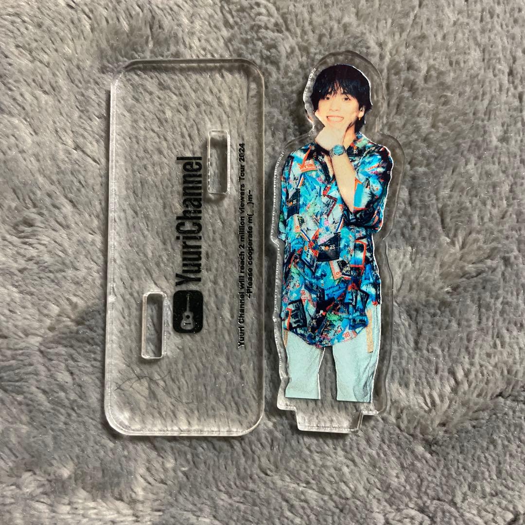 YUURI Dog Plush Toy 優里 ぬいぐるみ アクスタ おまけつき