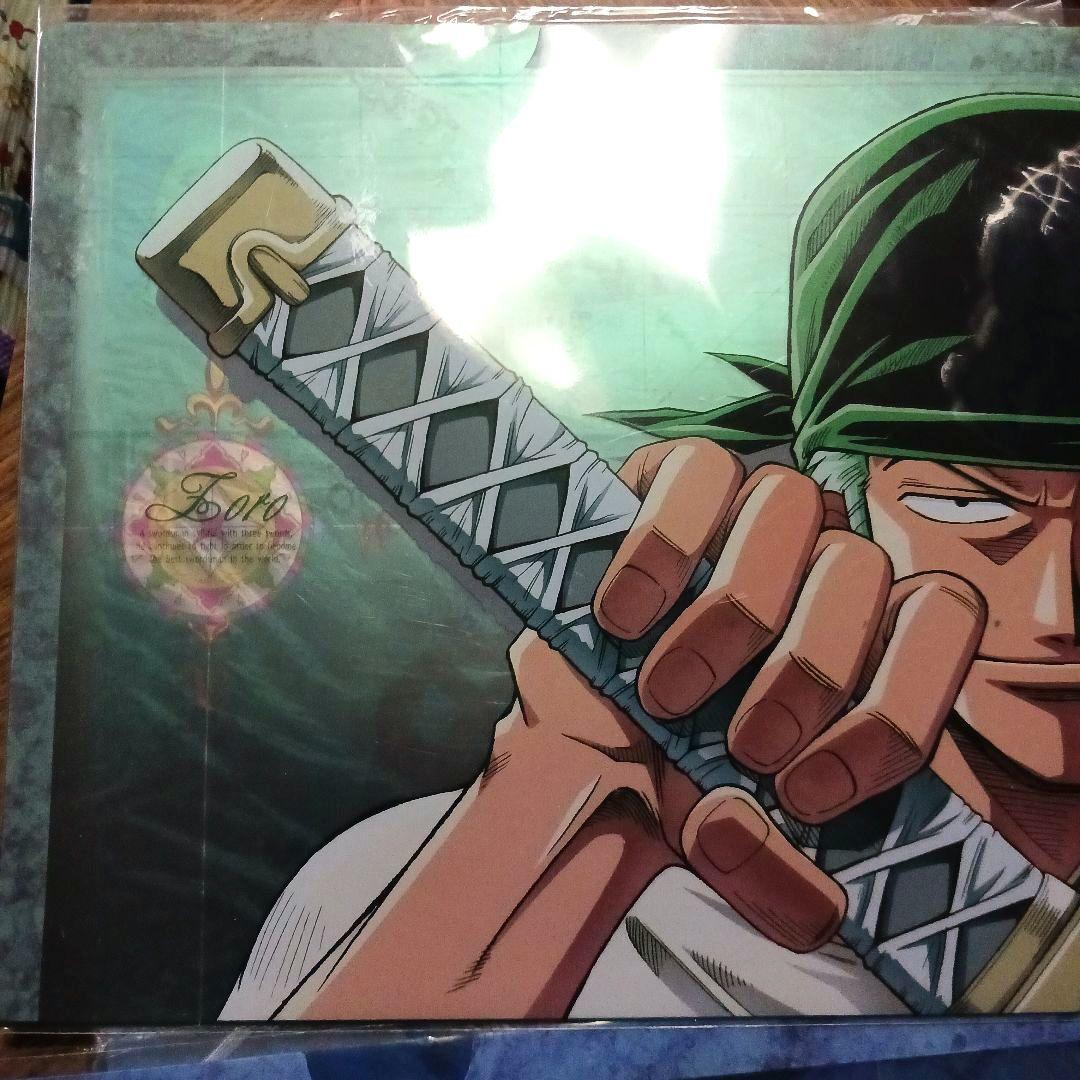 ワンピース　クリアファイル B5サイズアニメ版 ゾロ サンジ