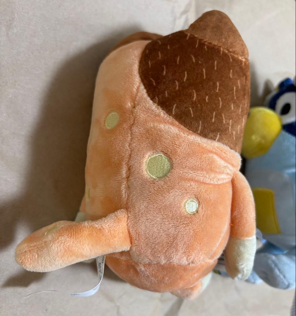 新品　bluey MOOSE社 ブルーイ ファミリー　ぬいぐるみ 4個セット