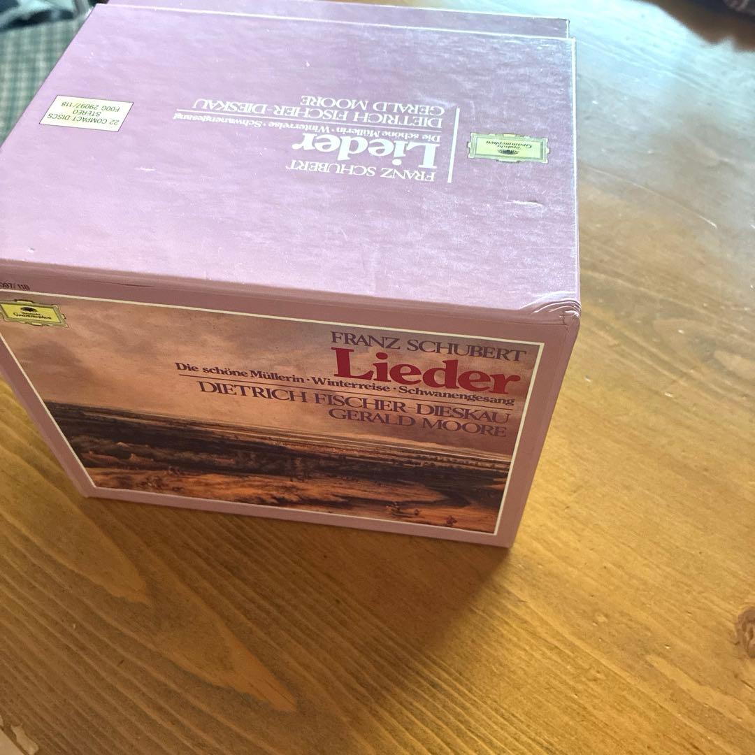 シューベルト歌曲大全 ディートリヒ・フィッシャー=ディスカウ/ジェラルド・ムーア