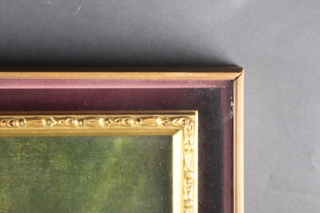 真作保証 19世紀 古画 Kizeevsky 「横たわる裸婦」 油彩15号