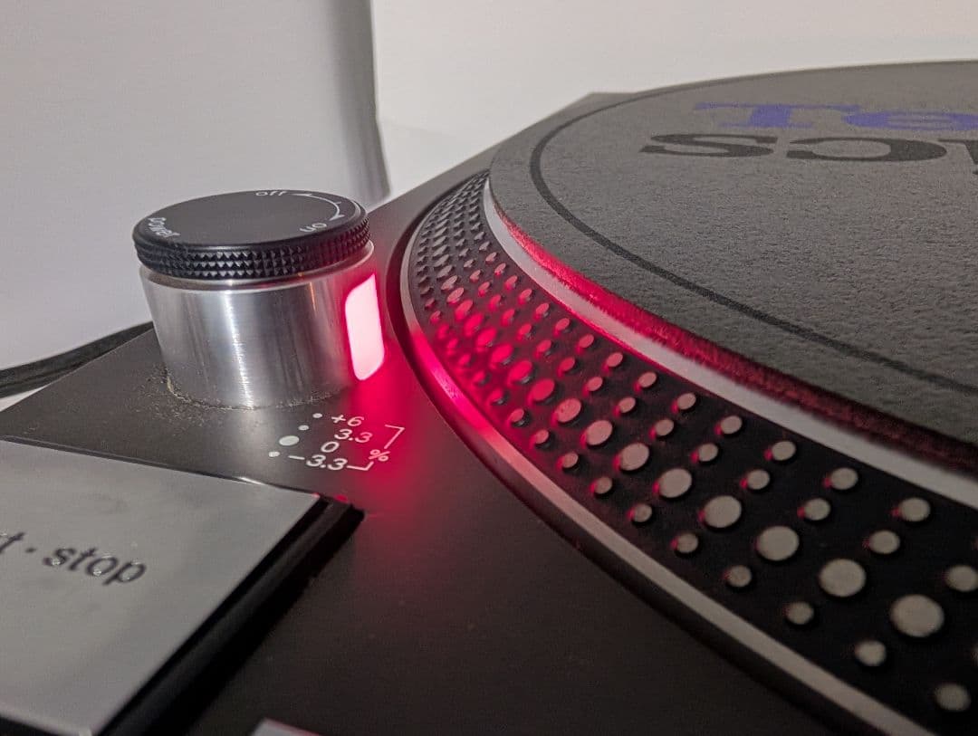 【良品・動作確認済】Technics SL-1200MK3 ターンテーブル 黒