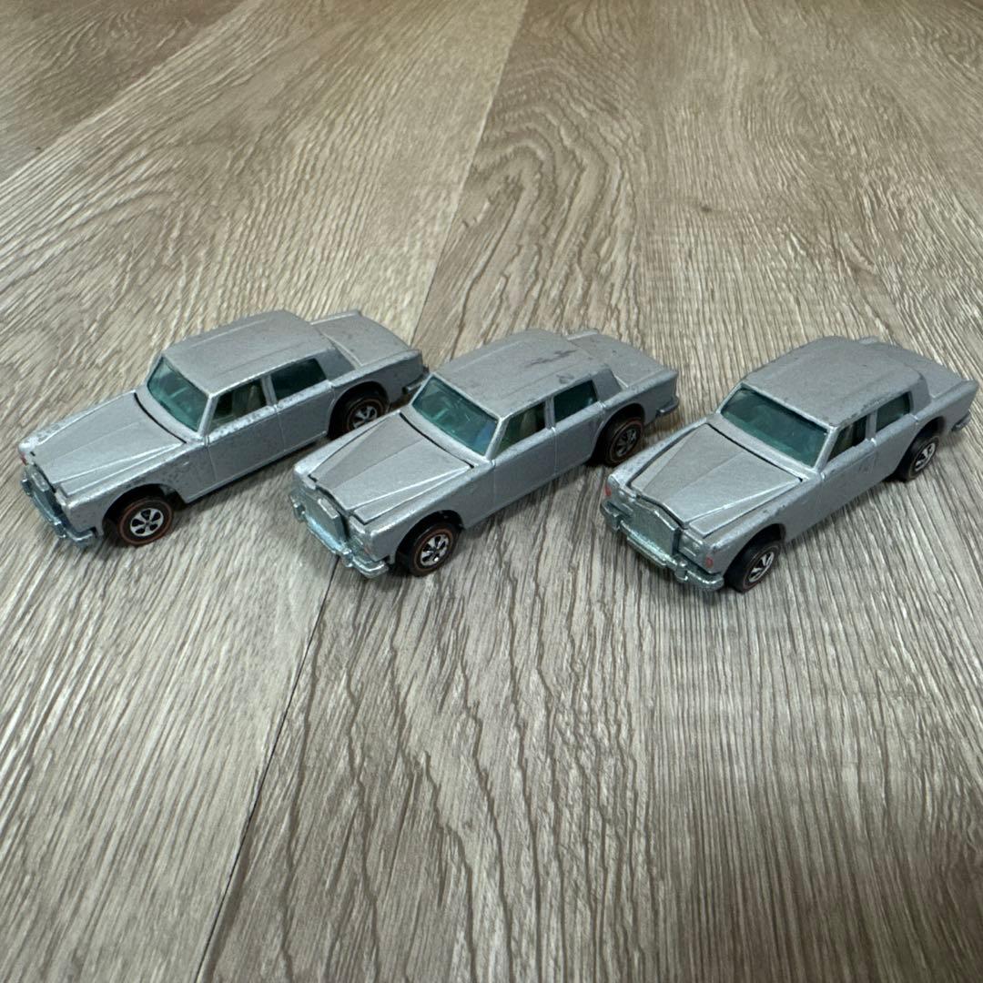まとめ売りHotwheels 1969年製造 ロールスロイス　ヴィンテージ