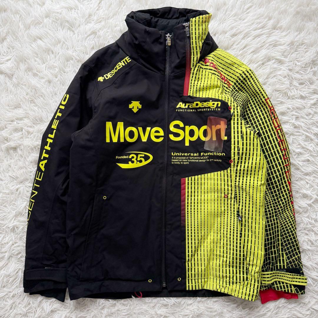 DESCENTE デサント スノーボードウエアー 総柄 HEAT NAVI M