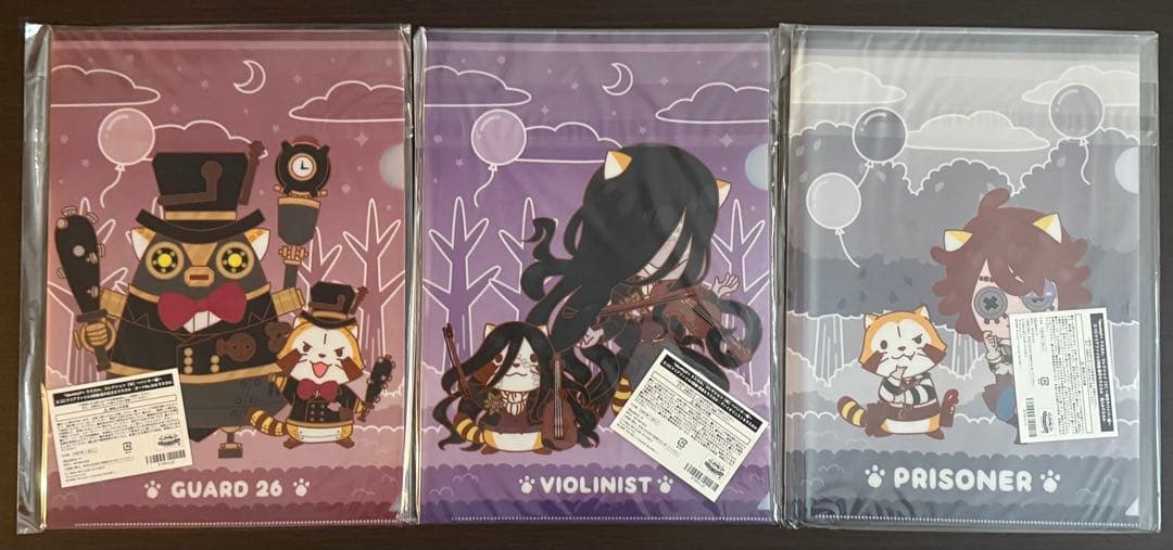 d*7様 第五人格　ラスカル　夏祭り　クリアファイル　セット