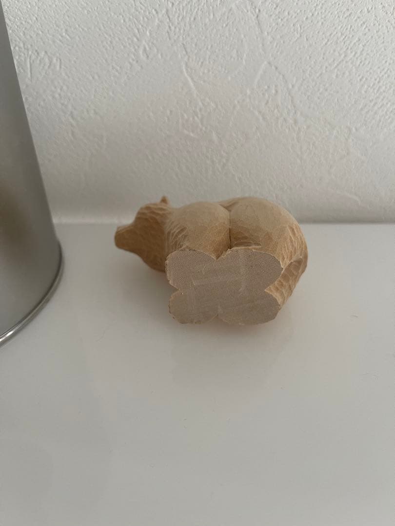 2026年　無印良品福缶 前向きな木彫りの熊