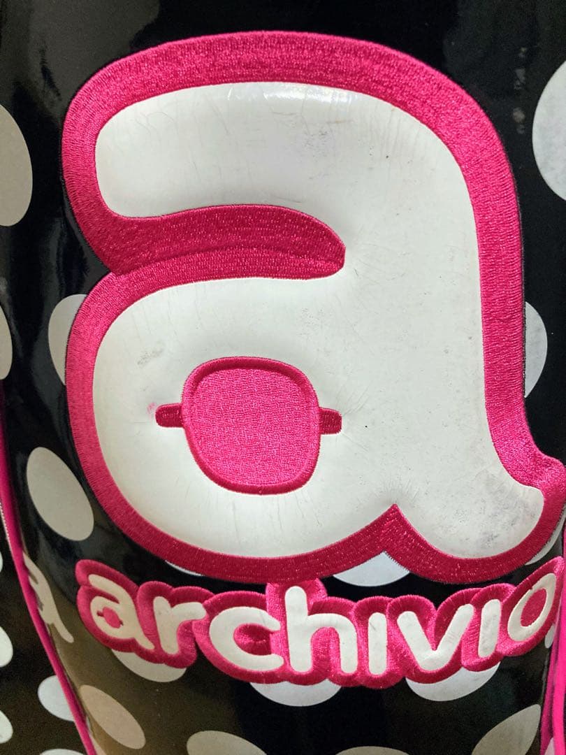 archivio 水玉模様 キャディバッグ　アルチビオ　レディース