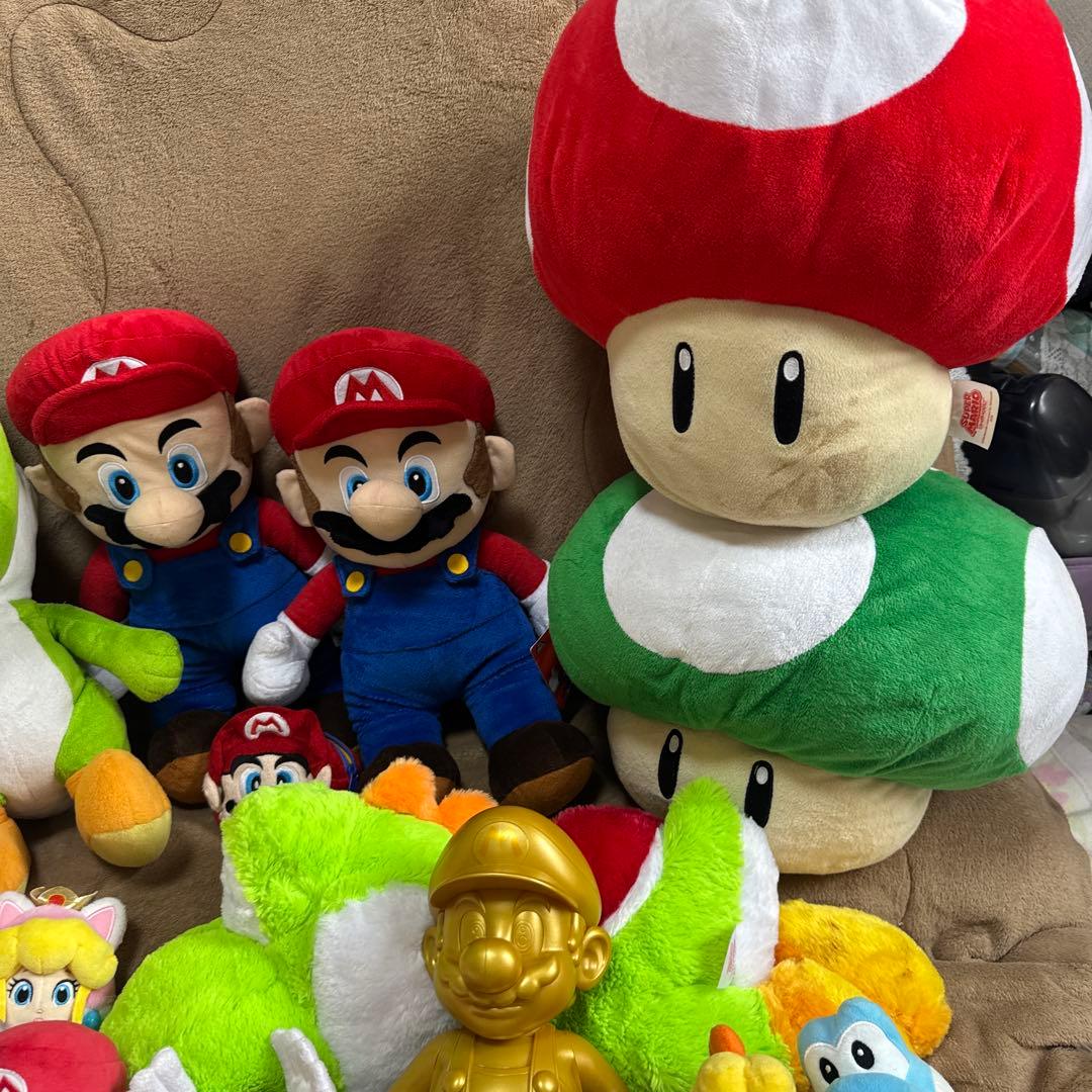 マリオ・ヨッシー・カービィ ぬいぐるみ51点セット