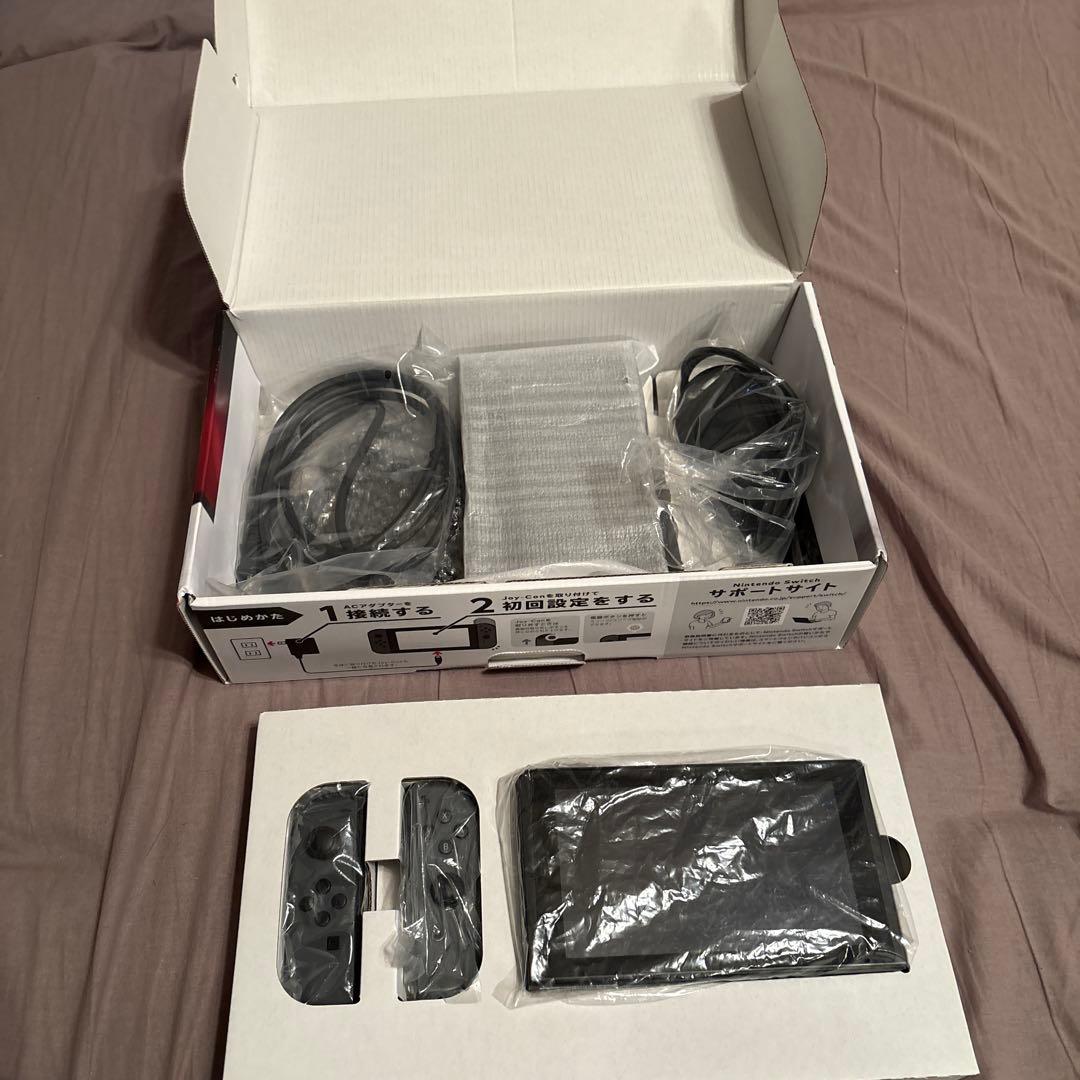 Nintendo Switchグレー本体 初期化済み