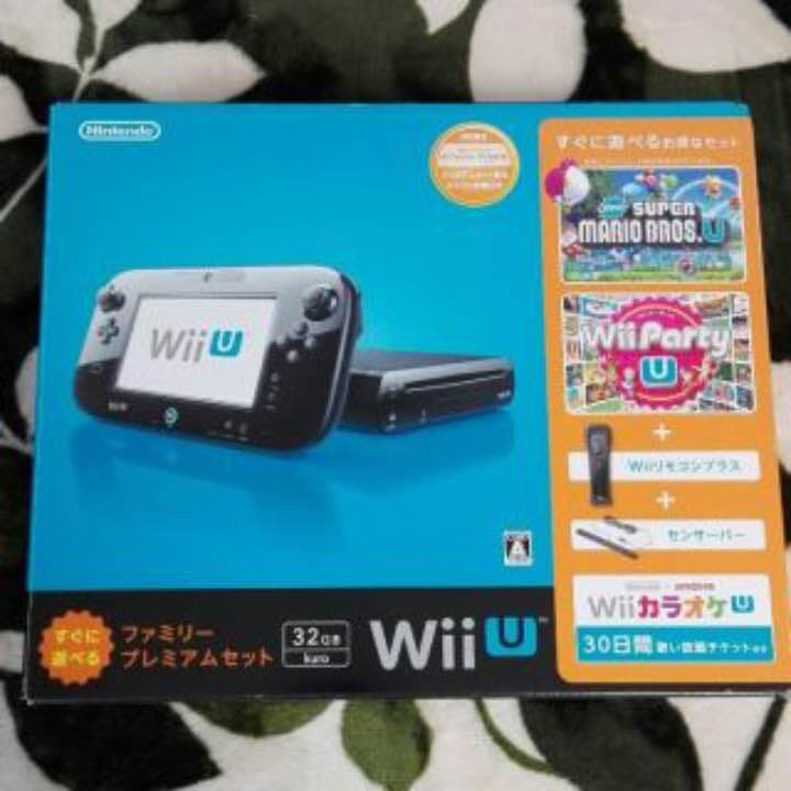 wiiuファミリープレミアムセット ブラック