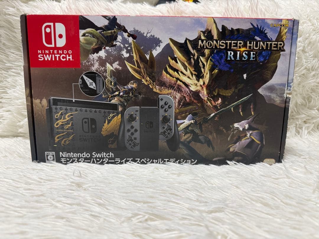 任天堂switch 本体 モンスターハンターライズ スペシャルエディション 完品