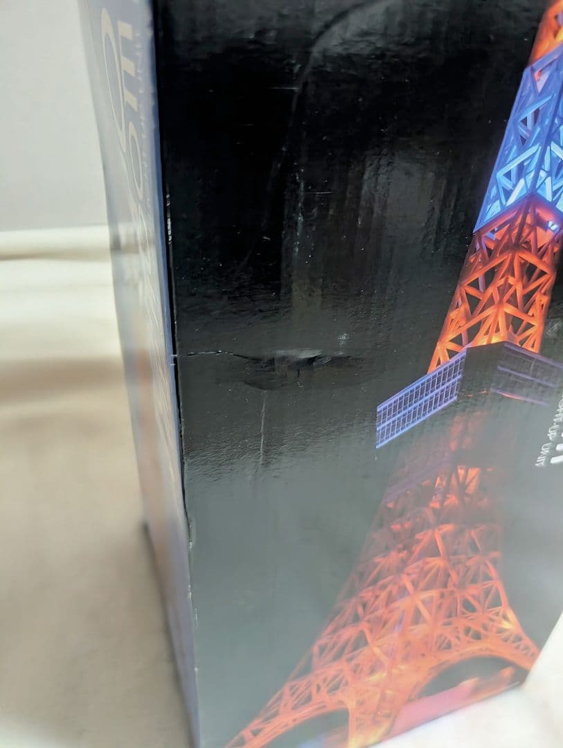 【未使用品】東京タワー LEDライト付き 1/500スケール*箱に外傷あり