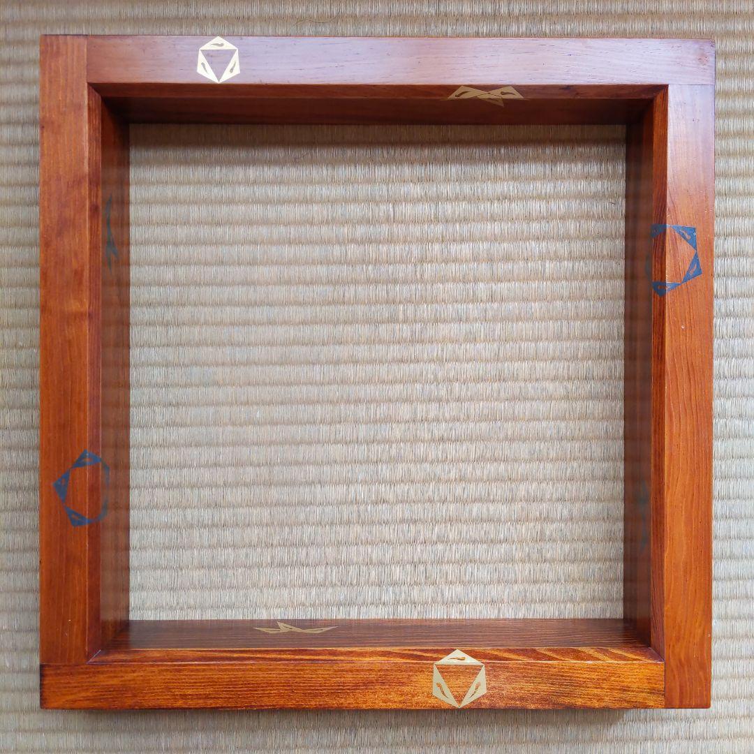 茶道具　炉縁　鱗鶴蒔絵　絵師︰鈴木光入　表千家　裏千家　平安　【匿名配送】