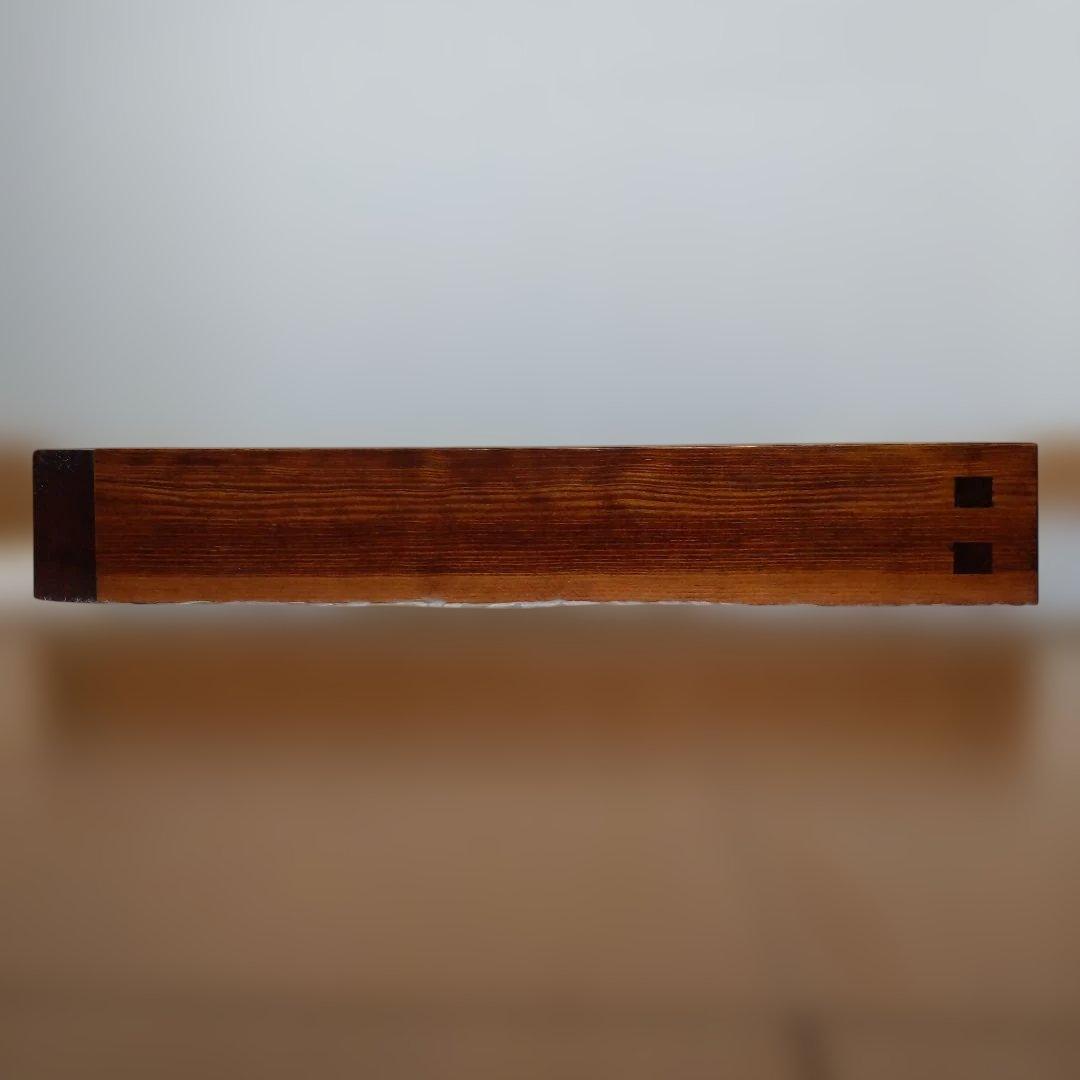 茶道具　炉縁　鱗鶴蒔絵　絵師︰鈴木光入　表千家　裏千家　平安　【匿名配送】