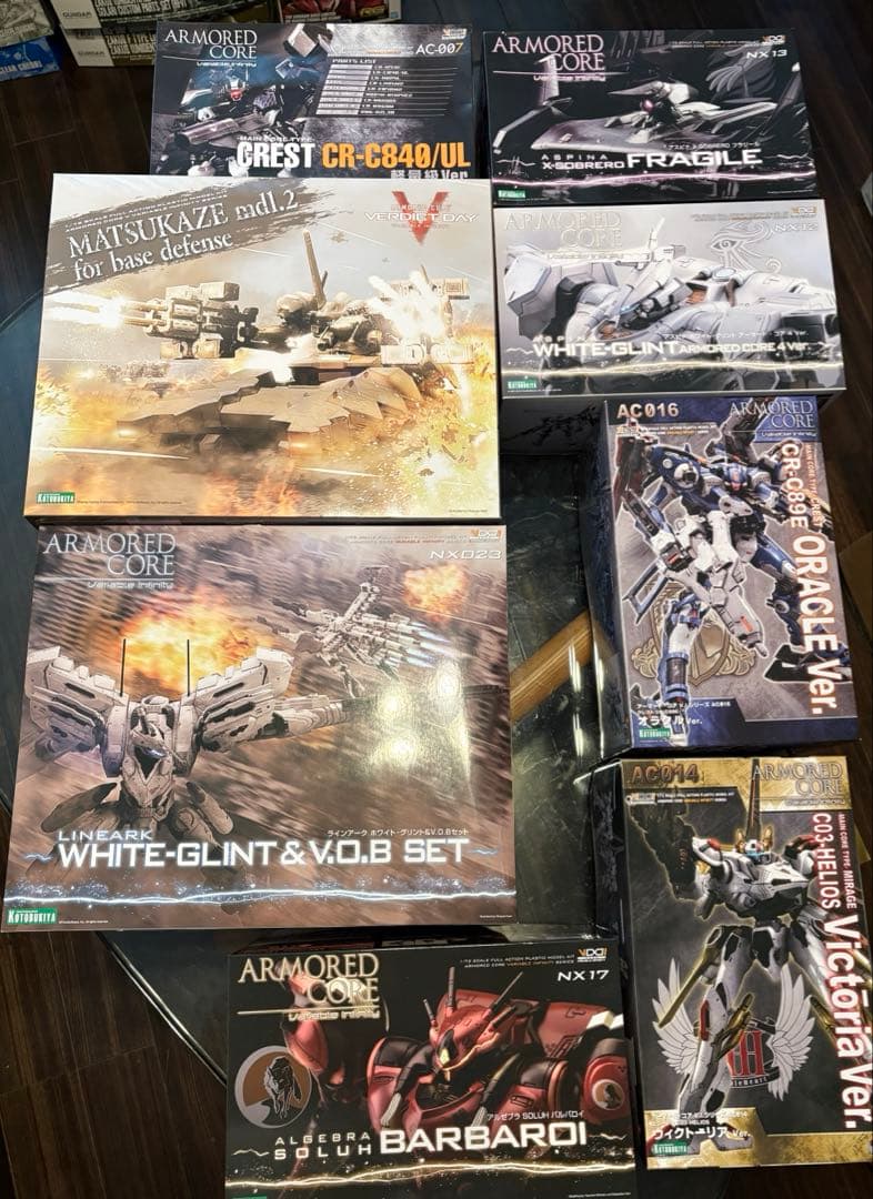 アーマードコア　プラモデル　まとめセット